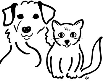Extertaler Tierpension Logo - Schwarz